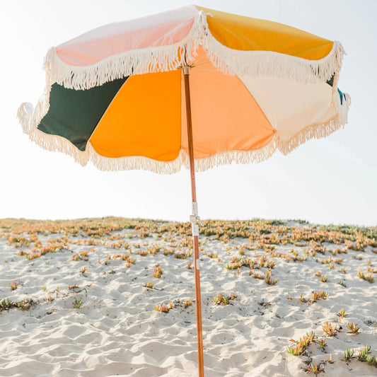 Premium-Strandsonnenschirm 70er-Jahre-Panel Cinque