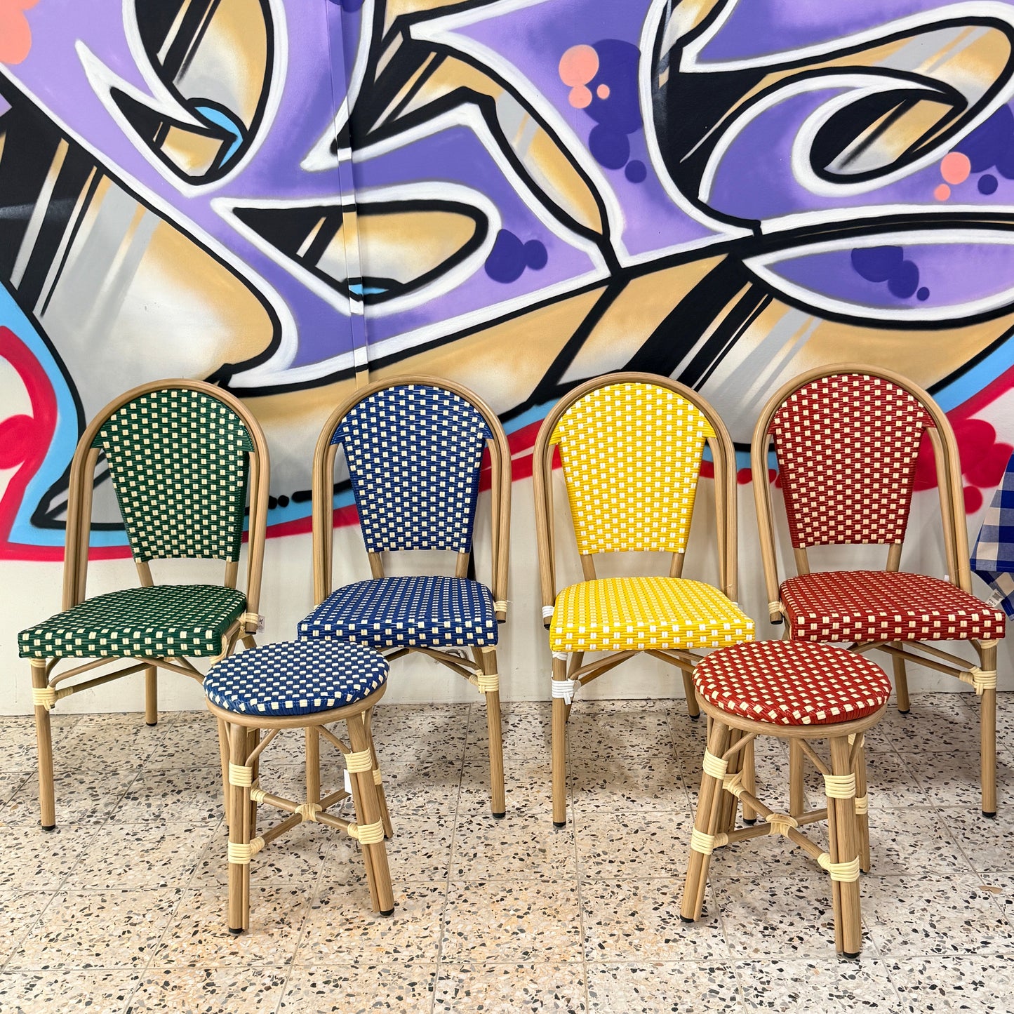 Il mio Bistro Stool Red