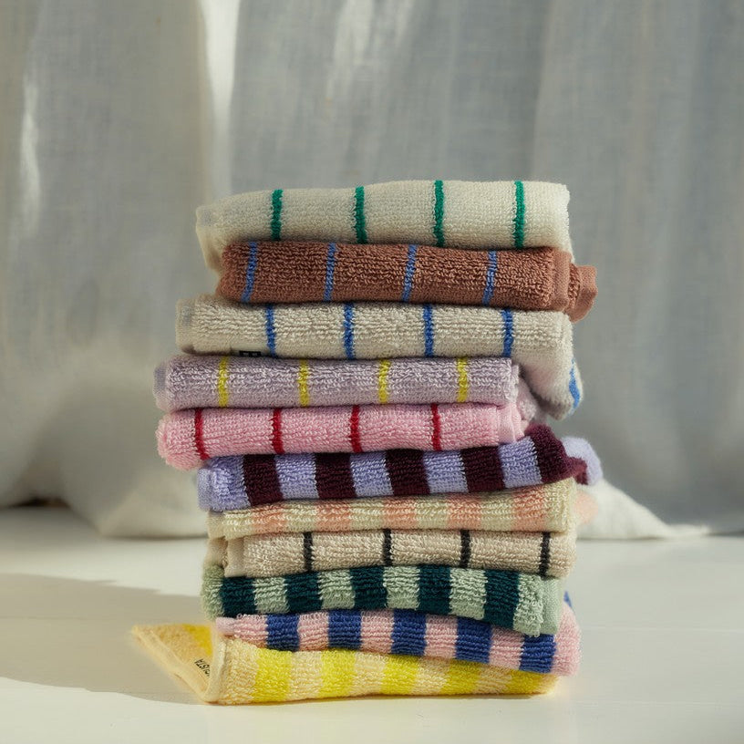Bongusta Towels Brown & Blue
