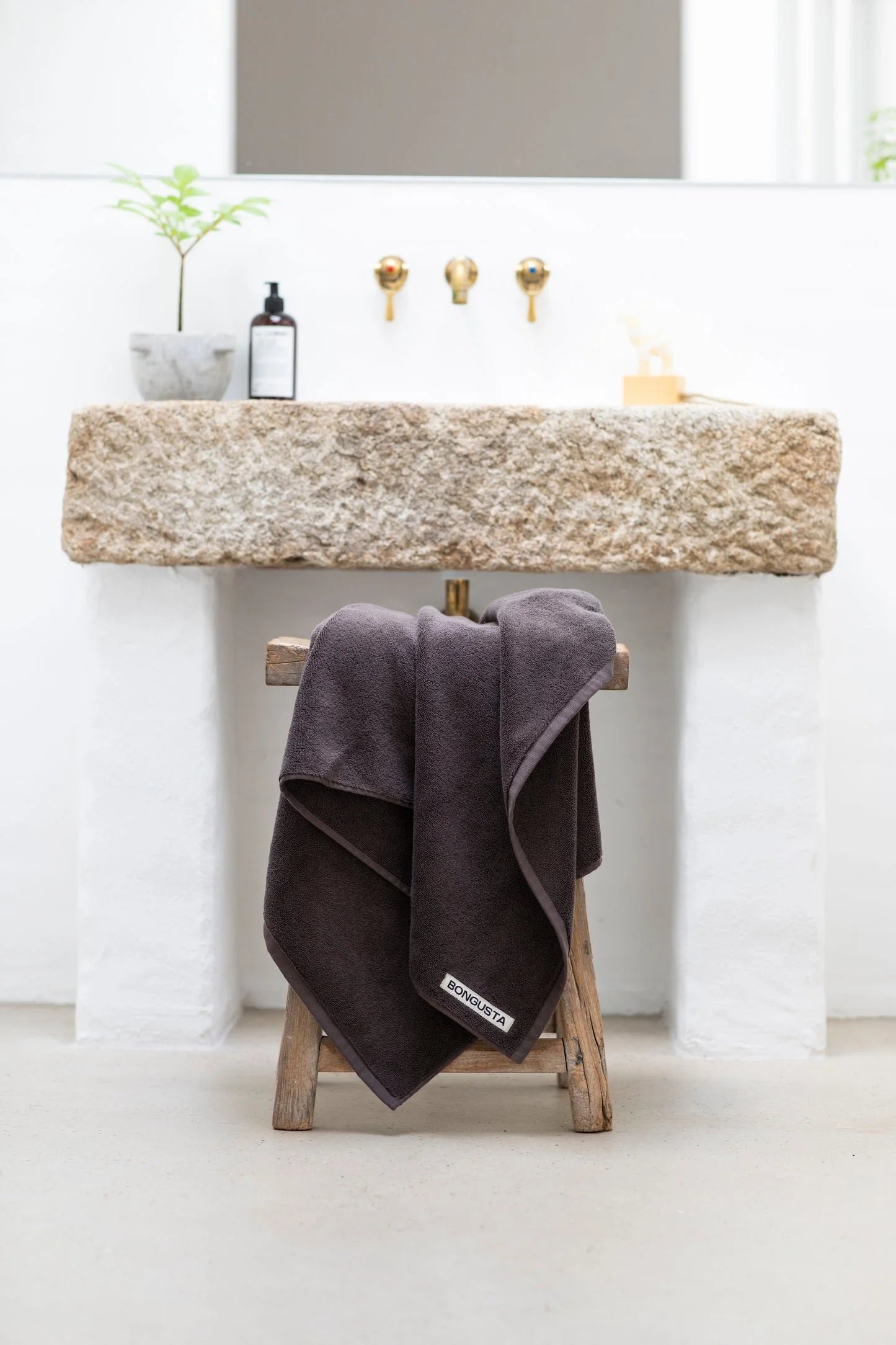 Bongusta Towels Solid Brown