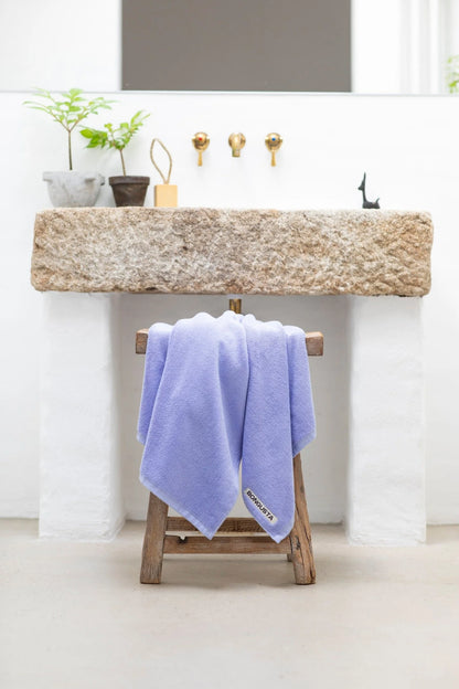 Bongusta Towels Solid Lavender Blue
