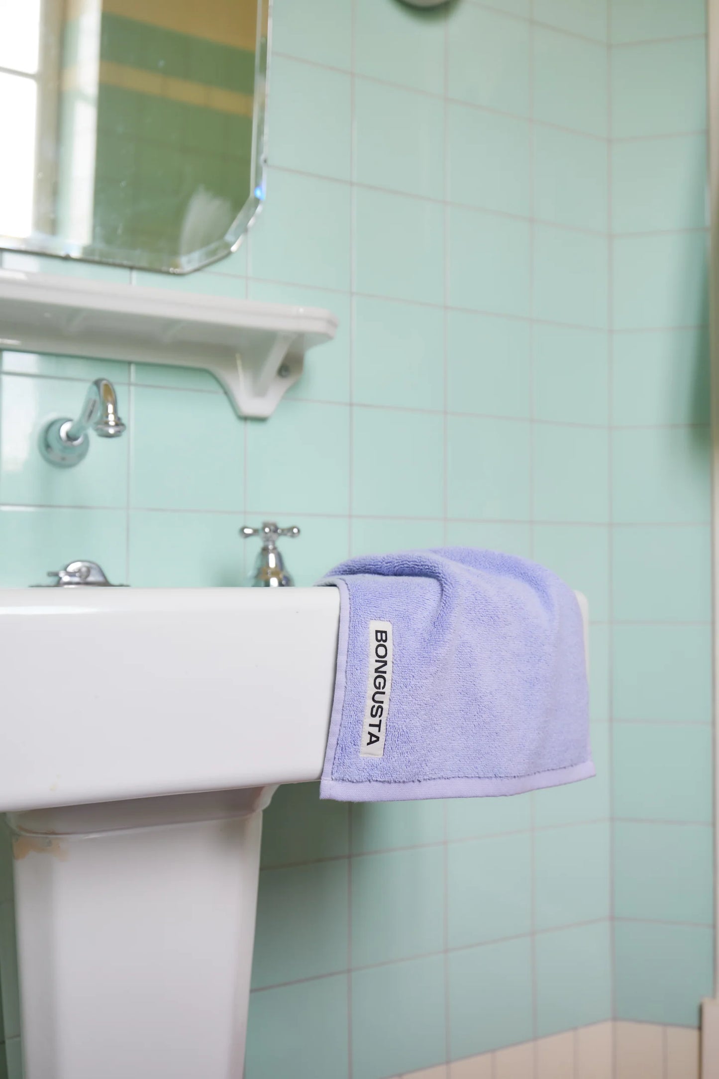 Bongusta Towels Solid Lavender Blue
