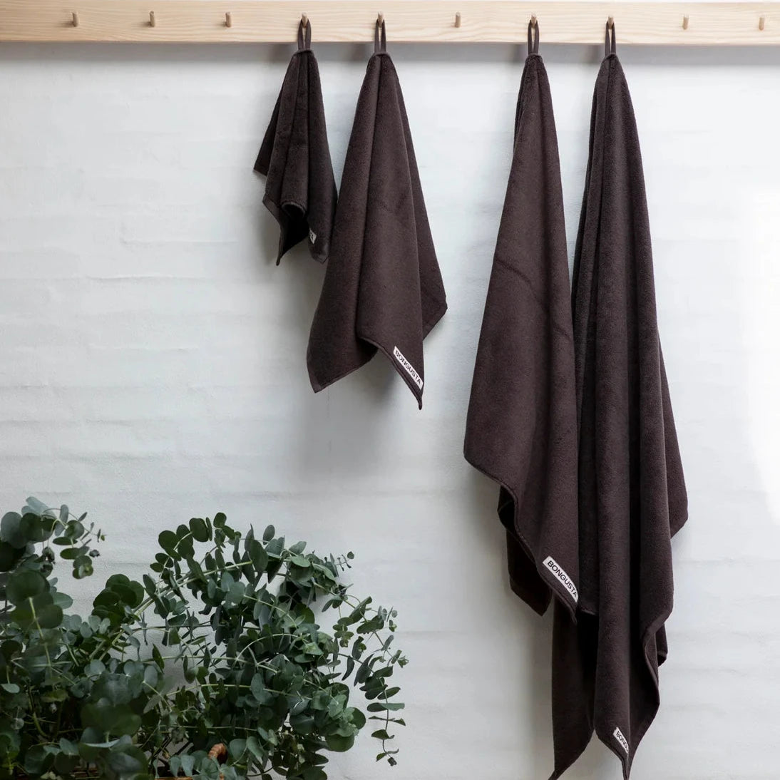 Bongusta Towels Solid Brown