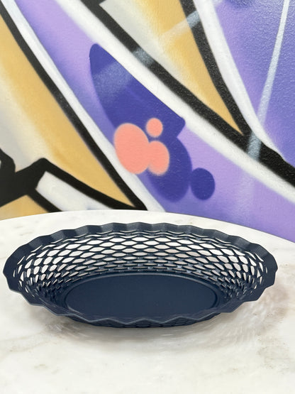 Cestino per il pane medio blu notte 