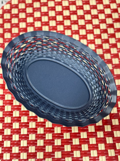 Cestino per il pane medio blu notte 