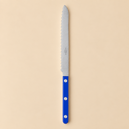 Sabre Paris Vintage Bread Knife Blue