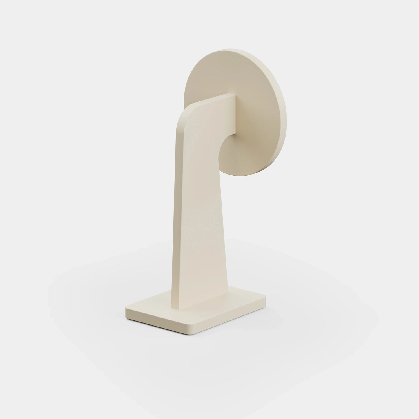 Massproductions Buffer Bookend Ivory -kirjatuki