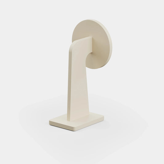 Massproductions Buffer Bookend Ivory