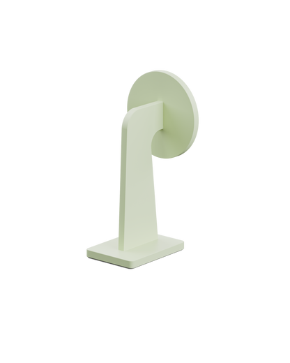 Massproductions Buffer Bookend Kiwi Ice Cream Green