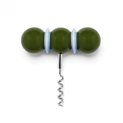 Puolakorkkiruuvi Khaki ja vaalea denim