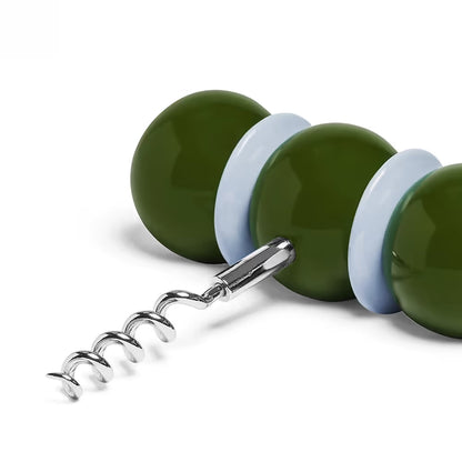 Puolakorkkiruuvi Khaki ja vaalea denim