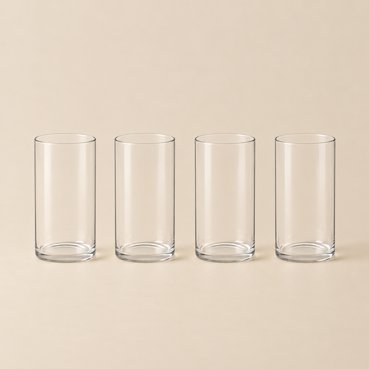 Vaso largo Cilindro para 4 personas
