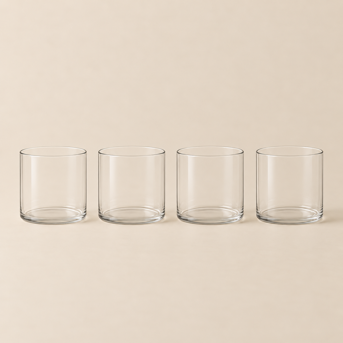 Cilindro Water Glass 4 pcs