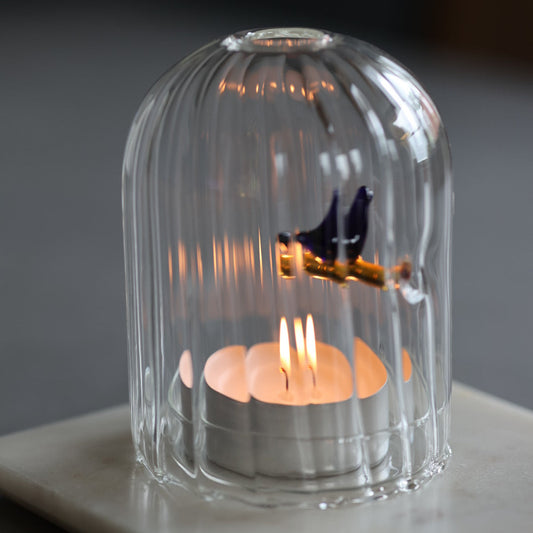 Birds Tea Candle Light Holder