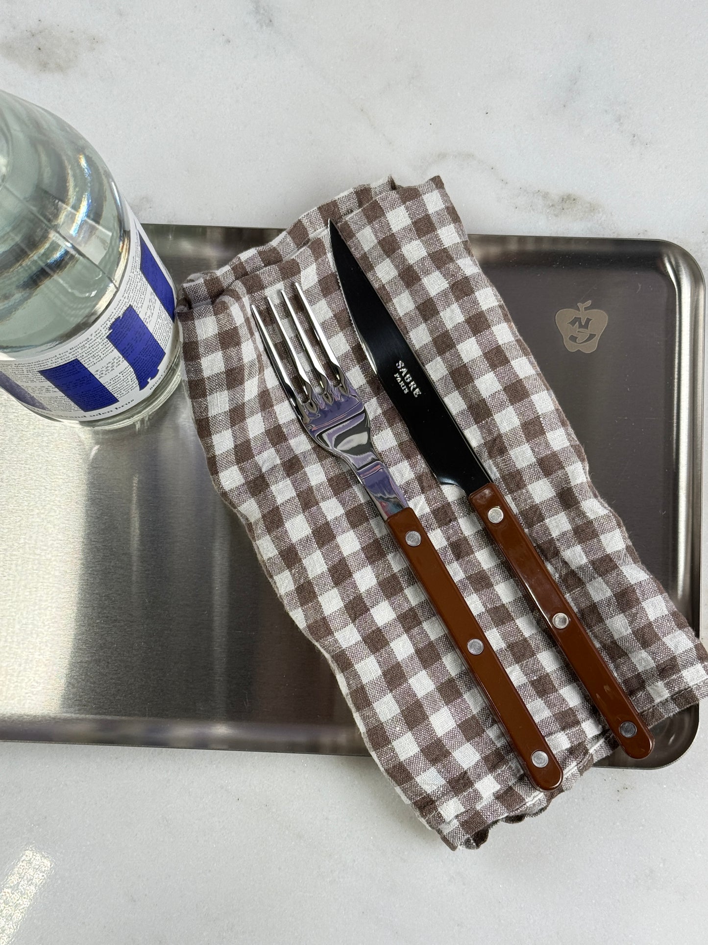 Sabre Cutlery Set Chocolate