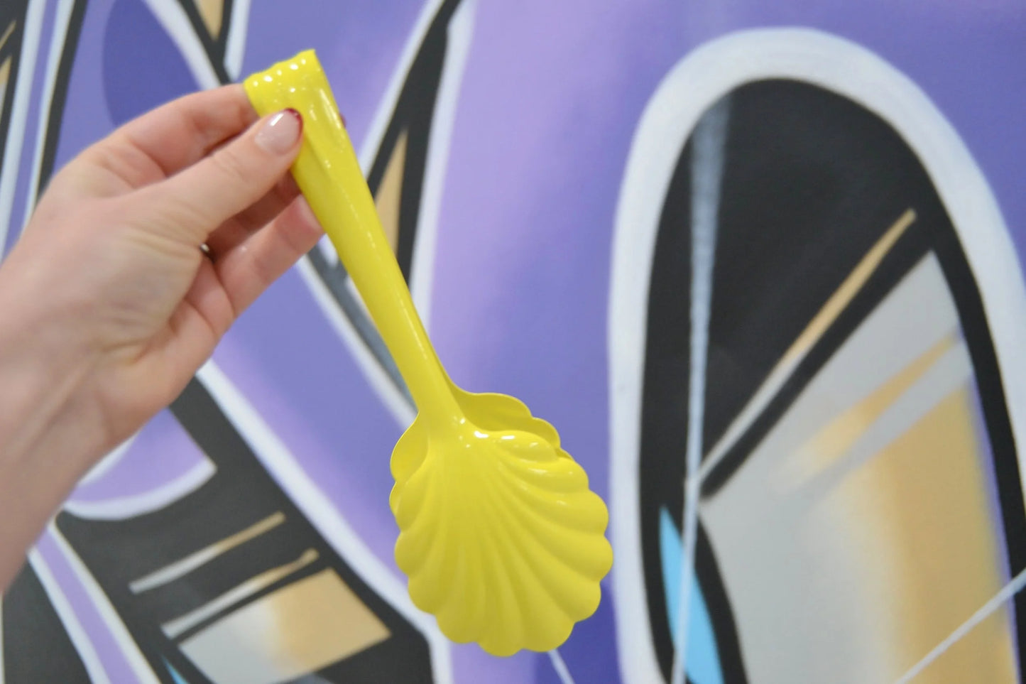 Salad Tong Yellow