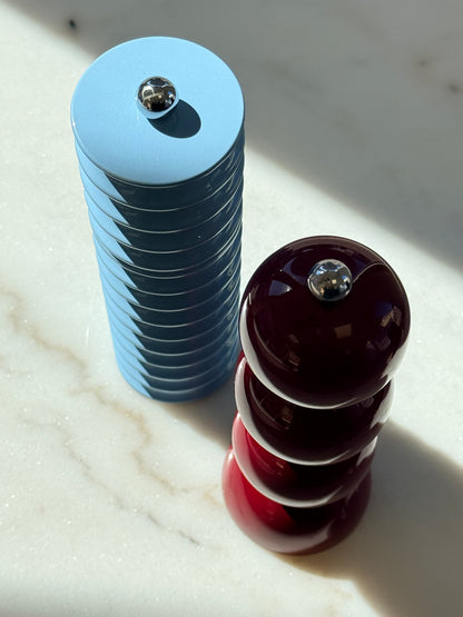 Twister Salt & Pepper Mill Light Blue