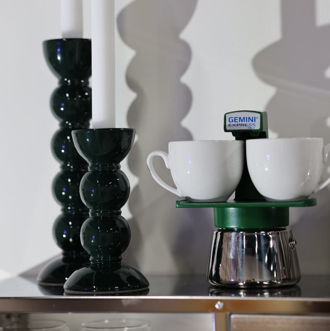 Bobbin Racing Green Candle Stick 14 cm