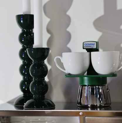Bobbin Racing Green Candle Stick 14 cm