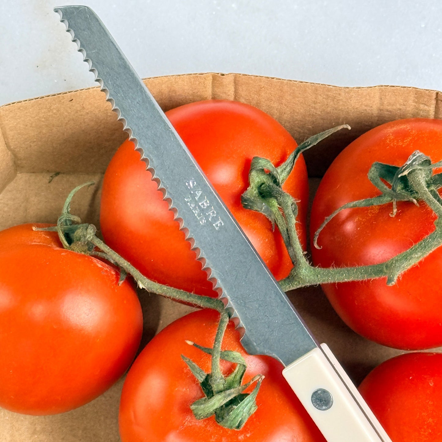 Sabre Vintage Tomato Knife Ivory
