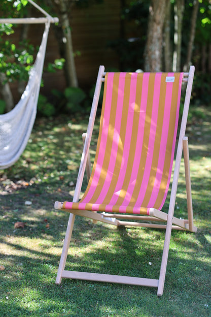 French Deckchair wood Hendaye