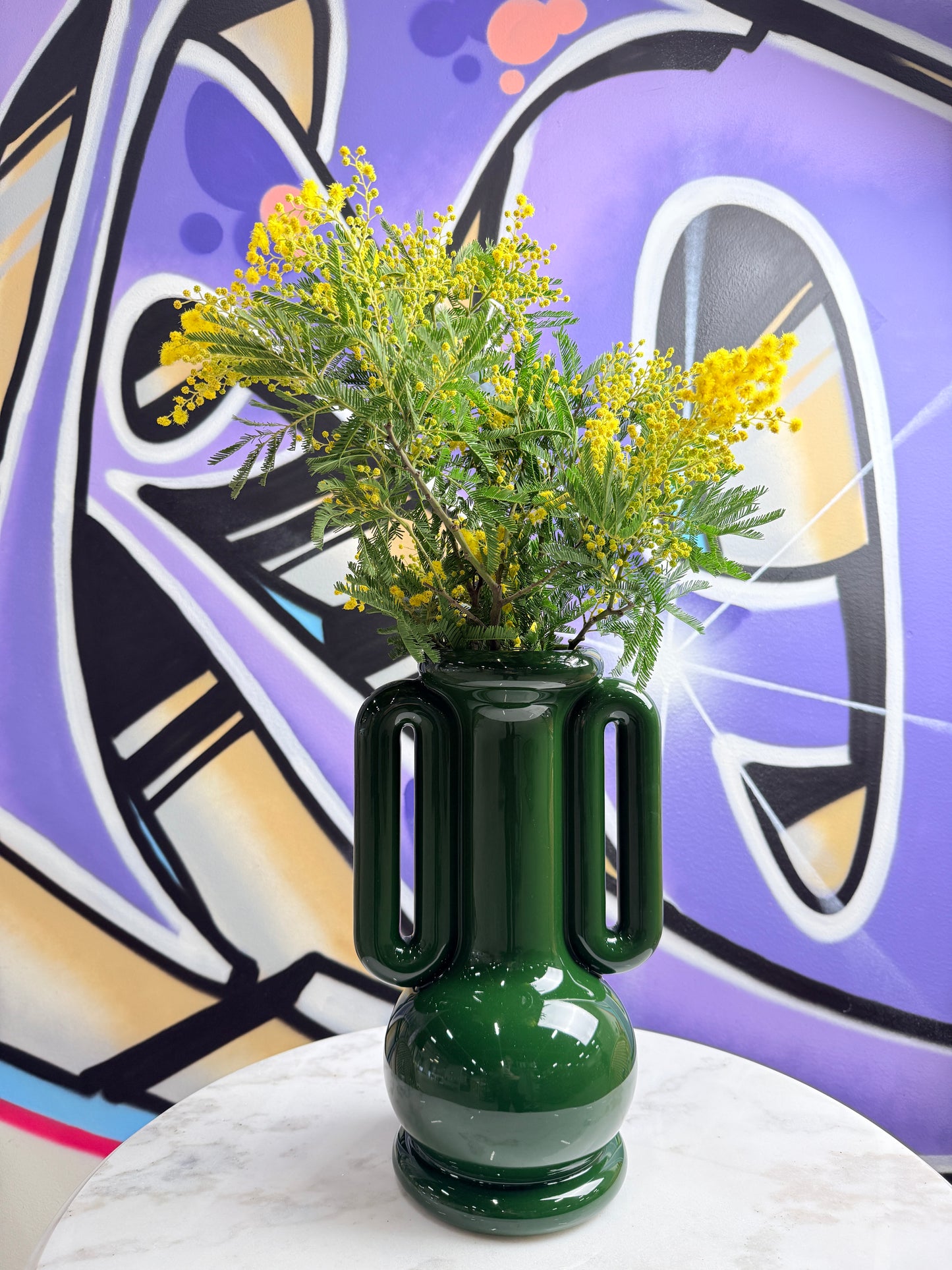 Vase Amfora Green