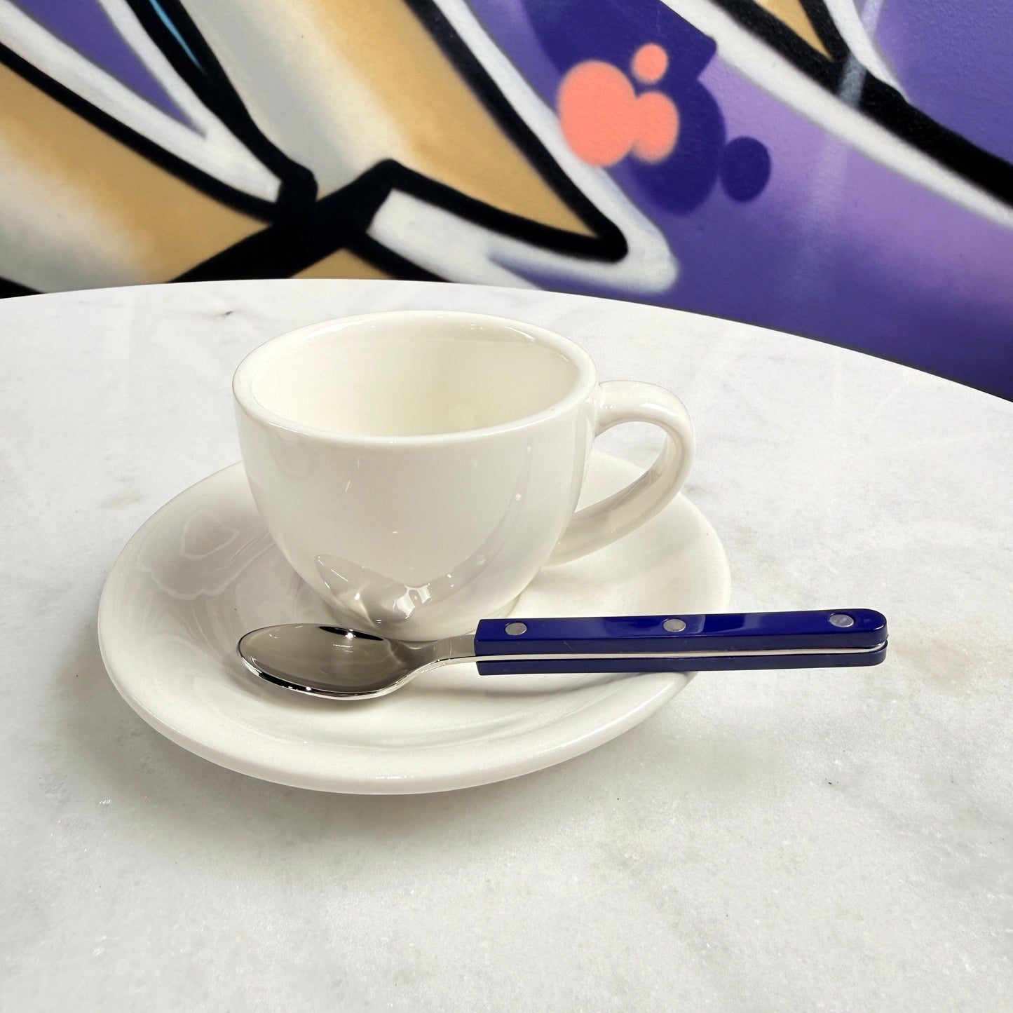 Sabre Little Espresso Spoon Navy Blue