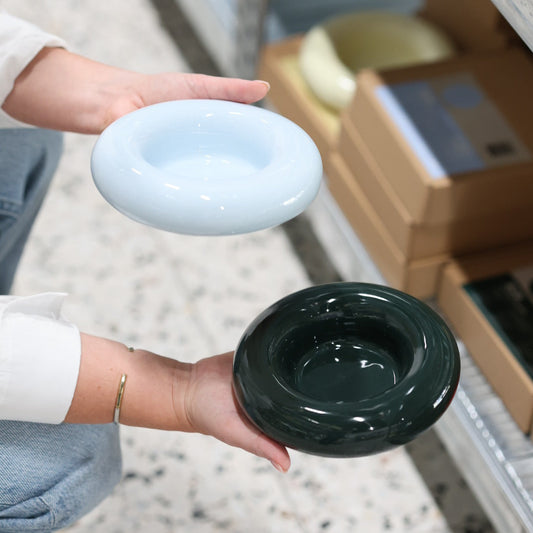 BOB Candle Holder Large Light Blue