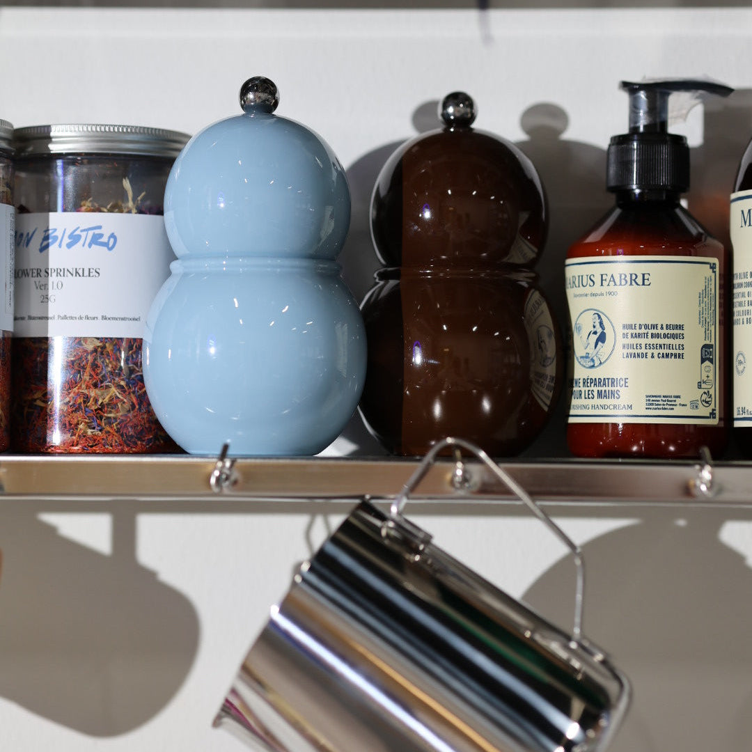 Small Bobbin Salt & Pepper Mill Chocolate