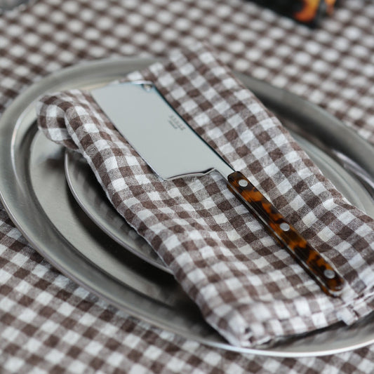 Sabre Cheese Cleaver Faux Tortoise