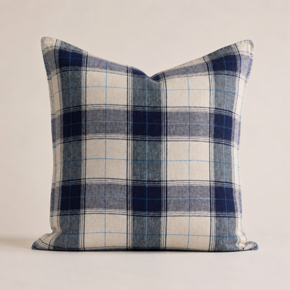 French Cushion Cover Old School Checks