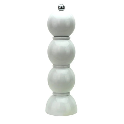 Bobbin Salt & Pepper Mill White