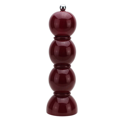 Bobbin Salt & Pepper Mill Burgundy