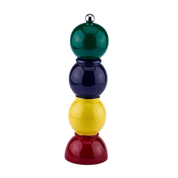 Bobbin Salt & Pepper Mill Multi Racing Green
