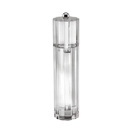 Icy Flute Clear Salt & Pepper Mill