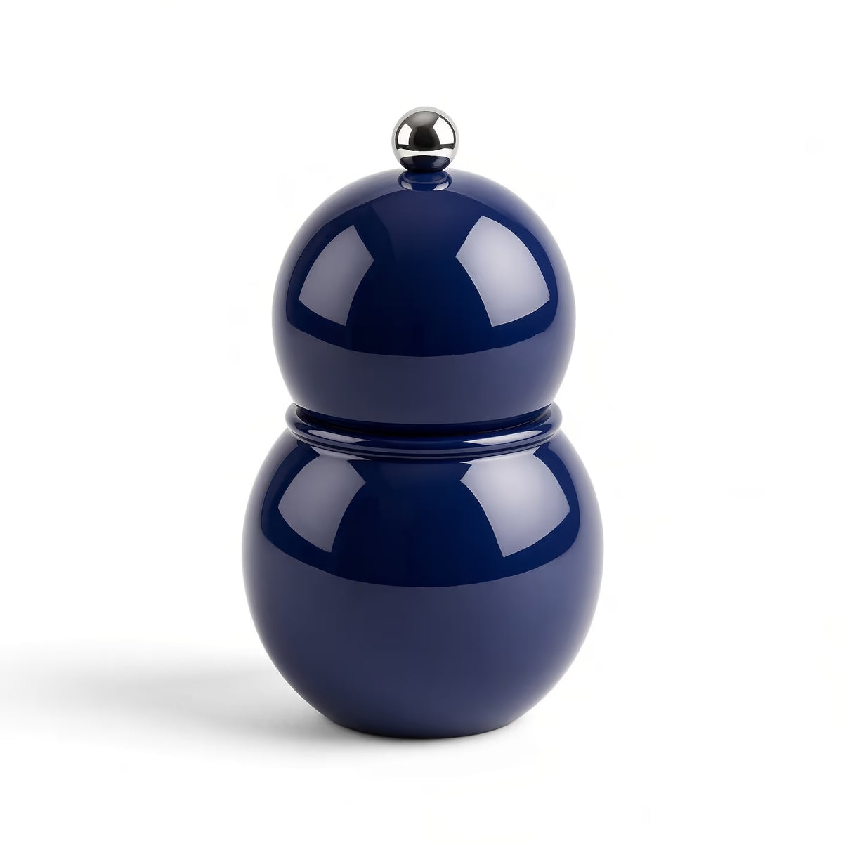 Small Bobbin Salt & Pepper Mill Navy Blue
