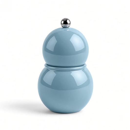 Small Bobbin Salt & Pepper Mill Chambray