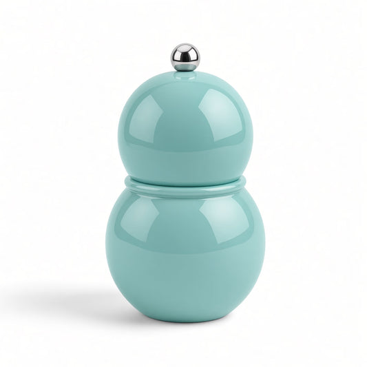 Small Bobbin Salt & Pepper Mill Mint