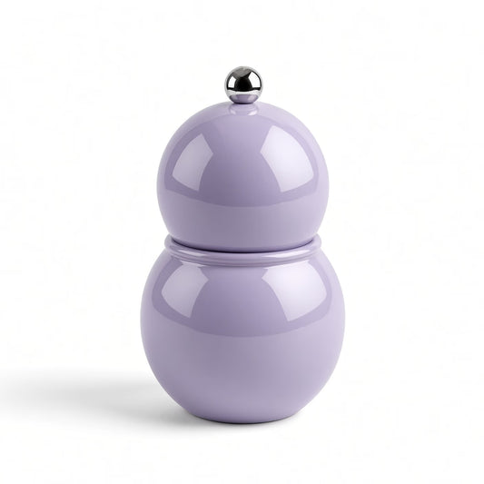 Small Bobbin Salt & Pepper Mill Lilac