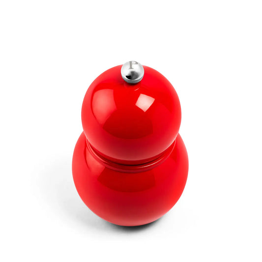 Small Bobbin Salt & Pepper Mill Red