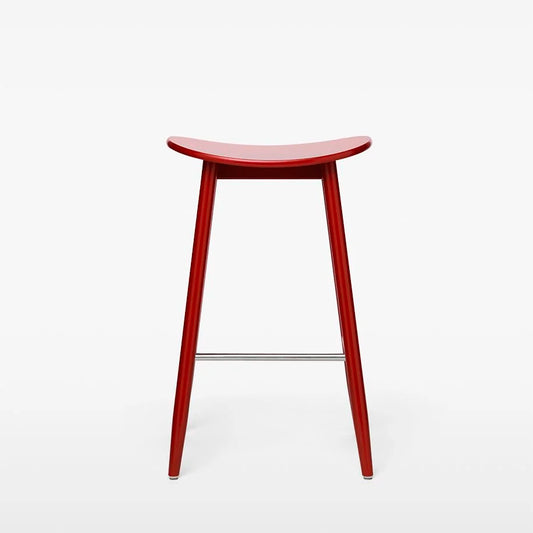 Massproductions Icha Bar Stool Red