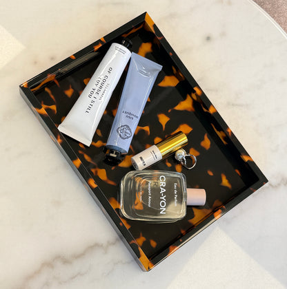 Faux Tortoiseshell Small Tray