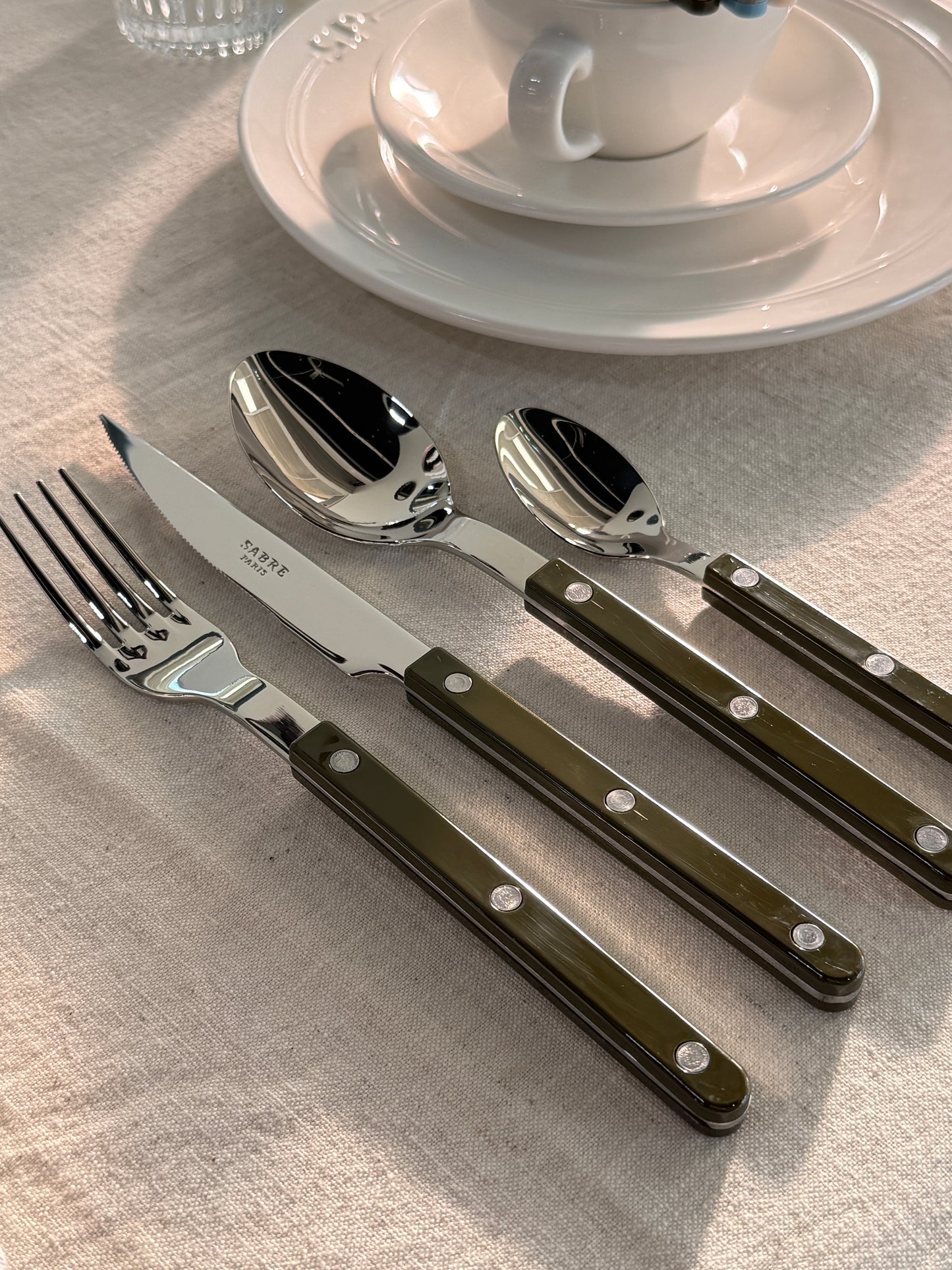 Sabre Cutlery Set Fern Green