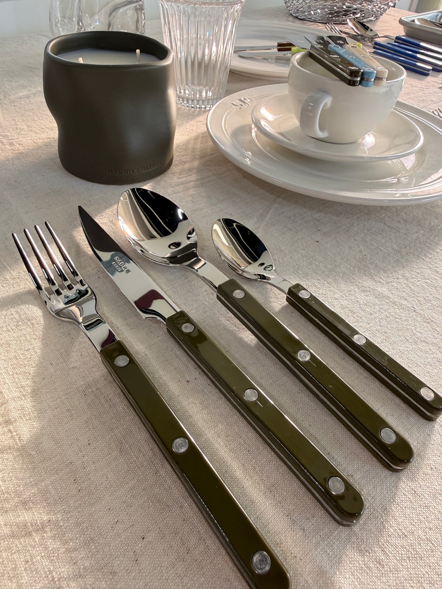 Sabre Cutlery Set Fern Green