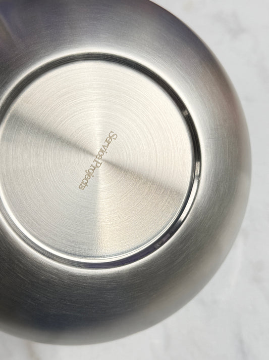 Service Projects Stainless Steel Bowl