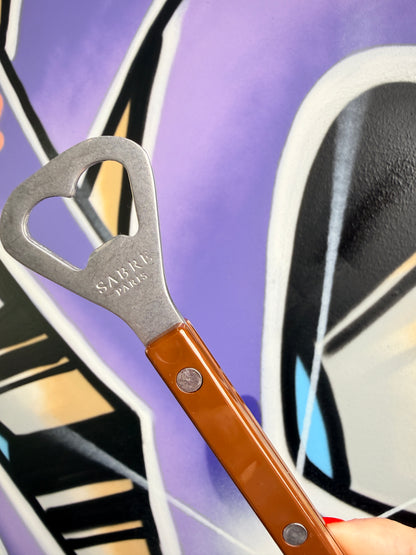 Sabre Vintage Bottle Opener Chocolate