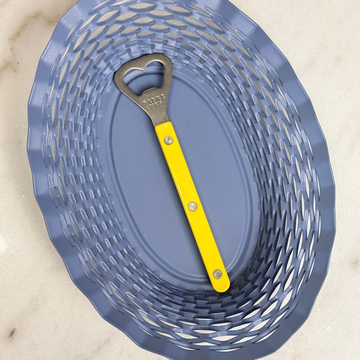 Sabre Vintage Bottle Opener Yellow
