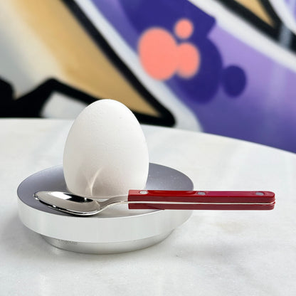 Sabre Little Espresso Spoon Burgundy