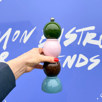 Bobbin Salt & Pepper Mill Khaki Multi