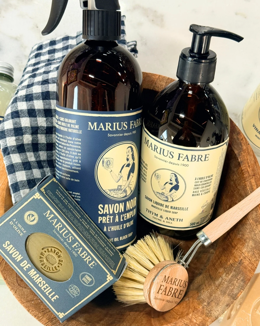 Sapone di Marsiglia Marius Fabre al timo e aneto